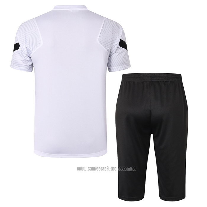 Chandal del Paris Saint-Germain Jordan Manga Corta 2020-2021 Blanco